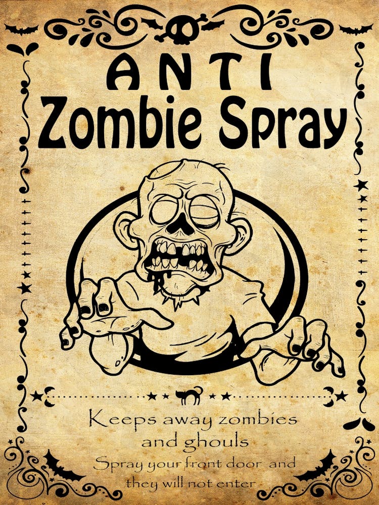 Anti Zombie Spray