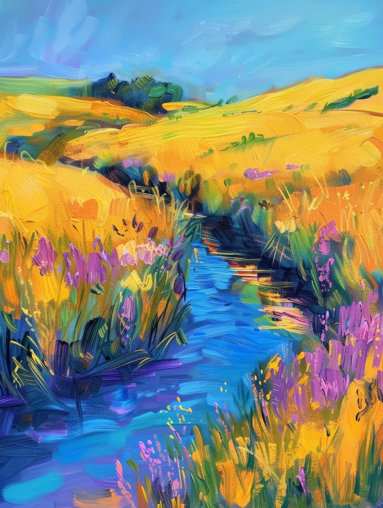 Gelbe Wildblumen