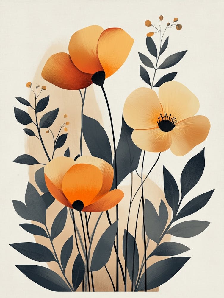 Poppies Canvas Print 7