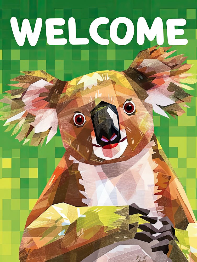 Starry Cuddles Welcome ChildrenS Prints & Kids Posters