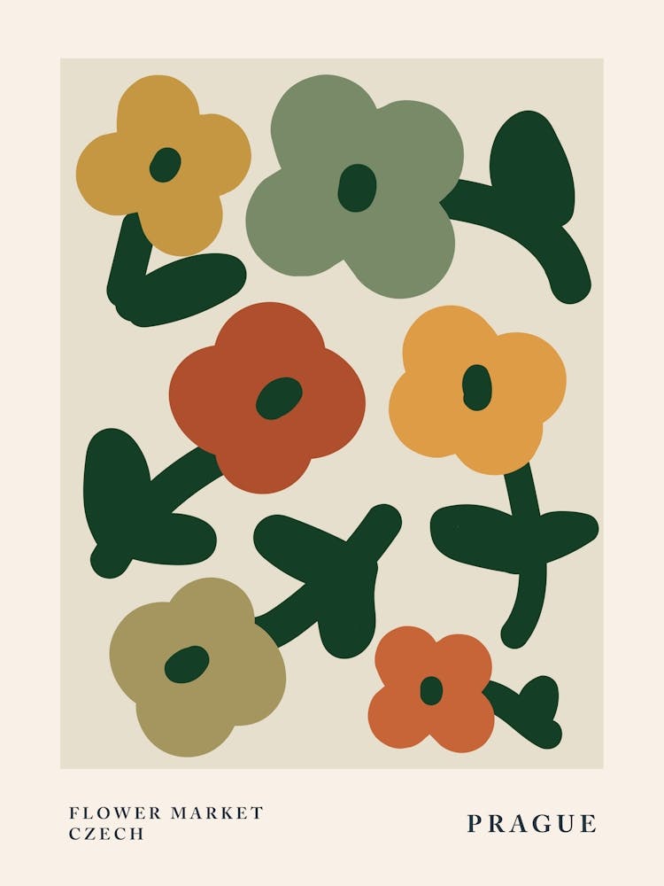 Flower market Prague, Cute abstract flowers, Neutral autumn decor