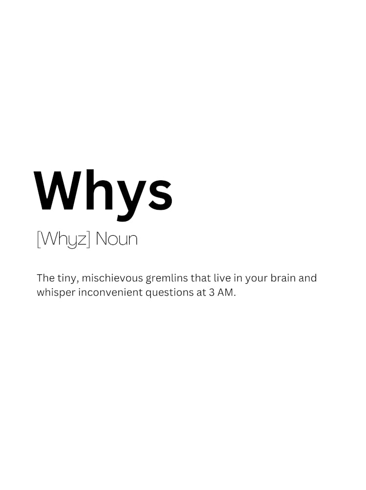 Whys Definition und Bedeutung