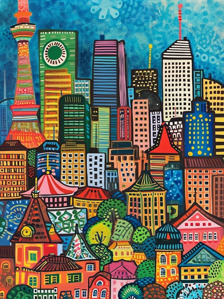 Kitsch Tokyo Colourful 1