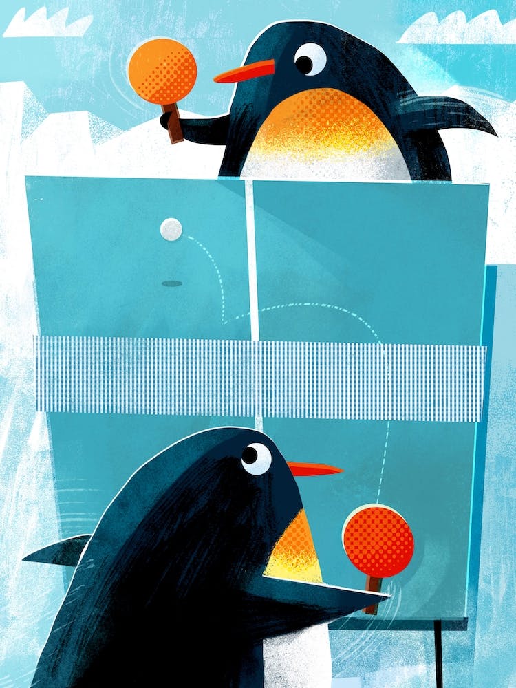 Ping Pong Penguins