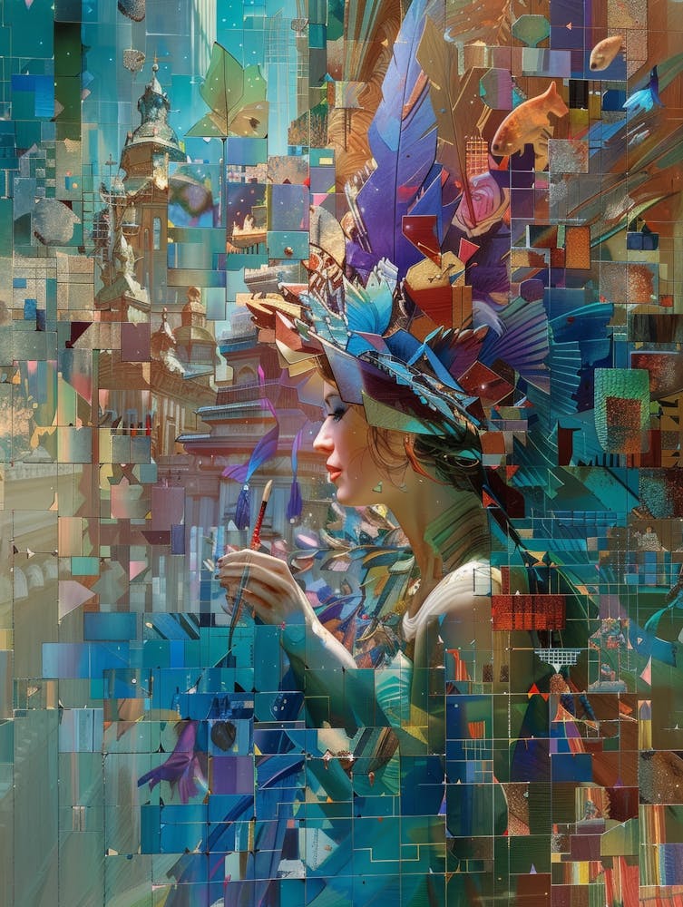 Femme au Chapeau 67