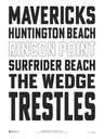 Hobbie Typography Art Prints