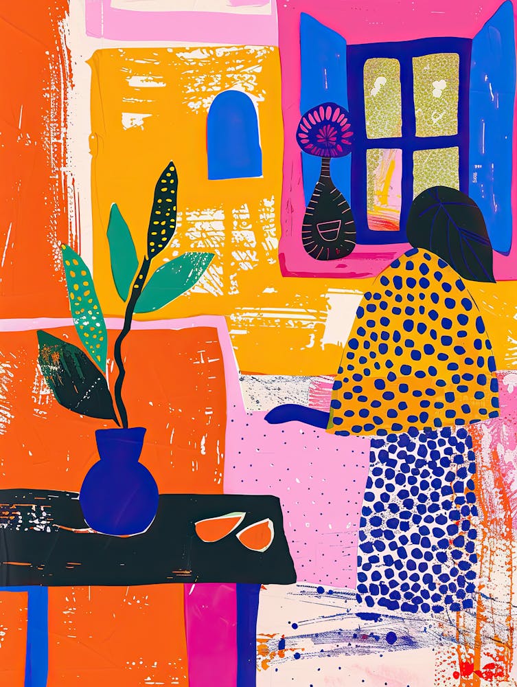 Botanical Starlight Matisse Style