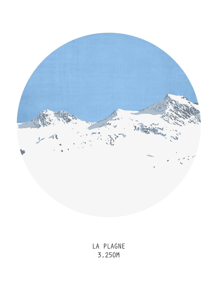 La Plagne France Mountain