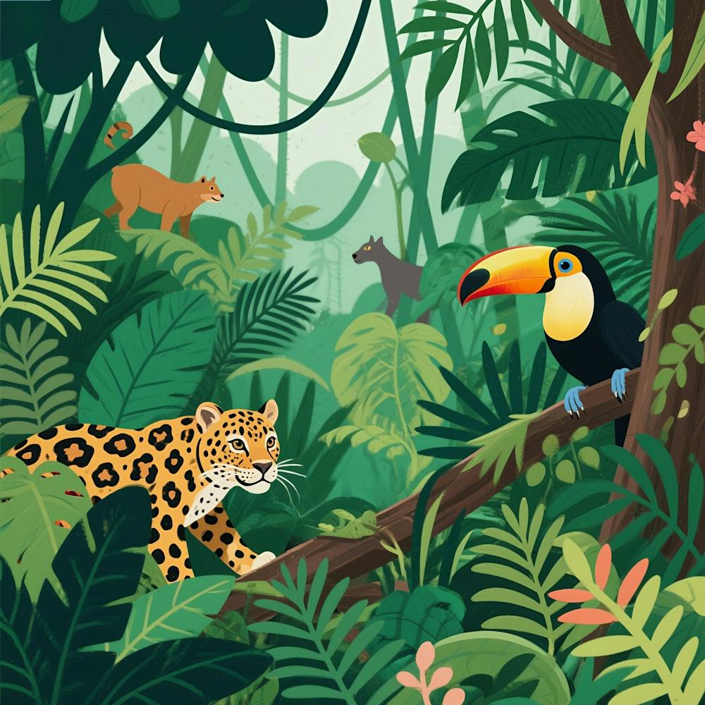 Jungle Scene