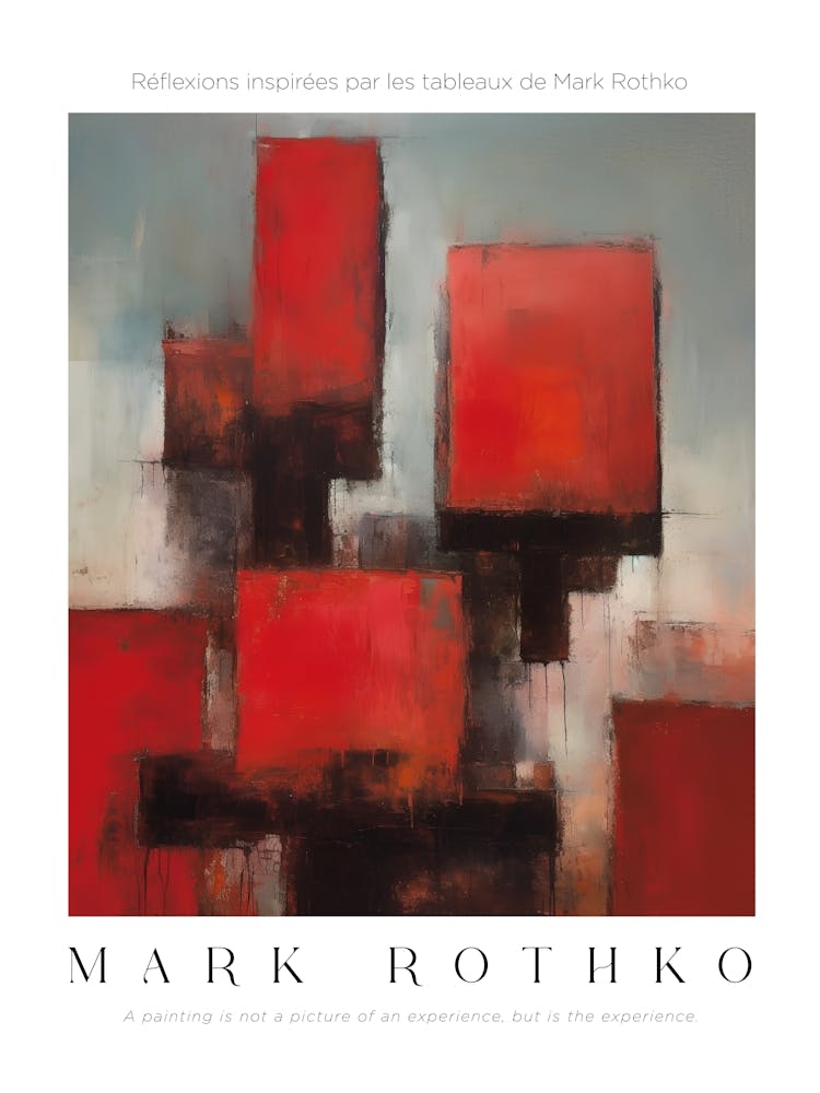Red Squares Mark Rothko