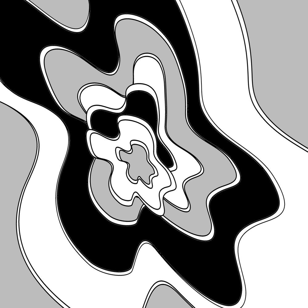 Abstract Black And White 1