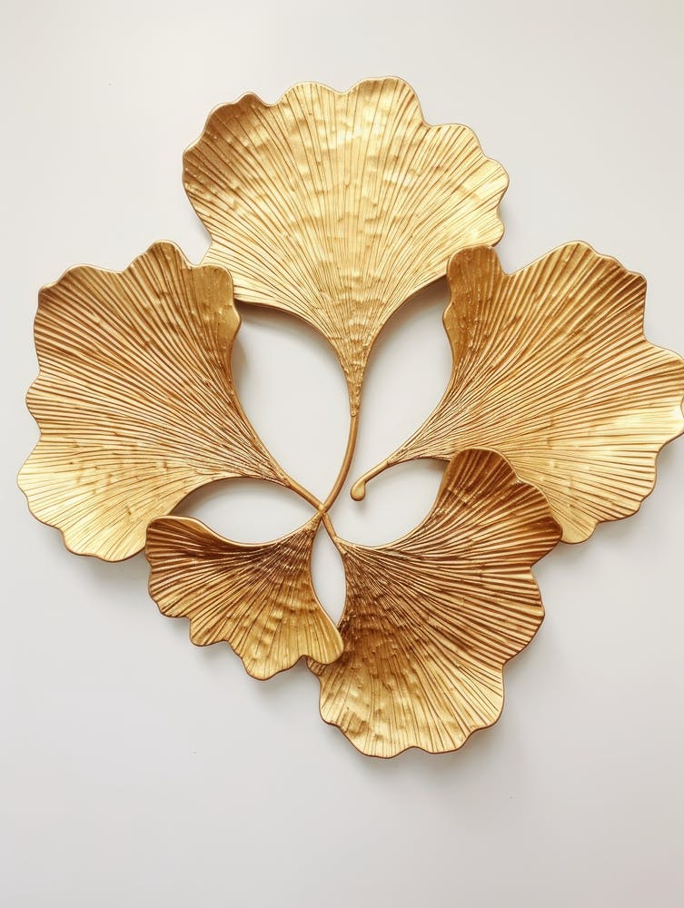 Ginkgo Leaf Wall Art 6