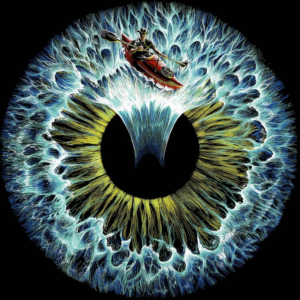 Lost In Your Eye Aquatic Square