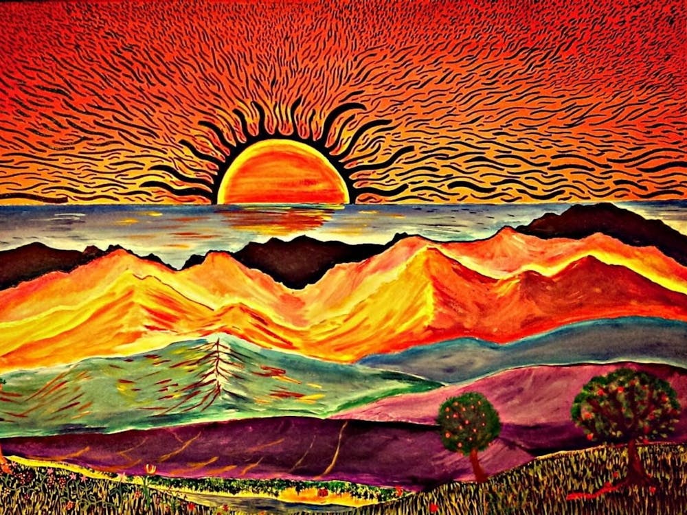 Hippy Hippie Nature Mountain