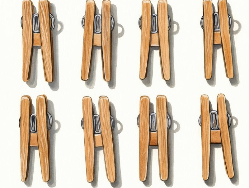 Wooden Clothespins