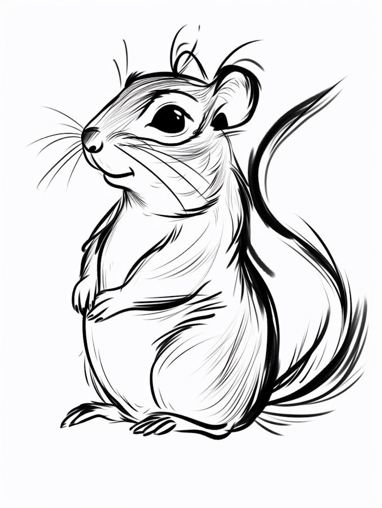 B&W Chipmunk