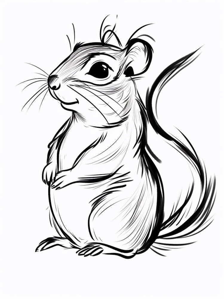 B&W Chipmunk