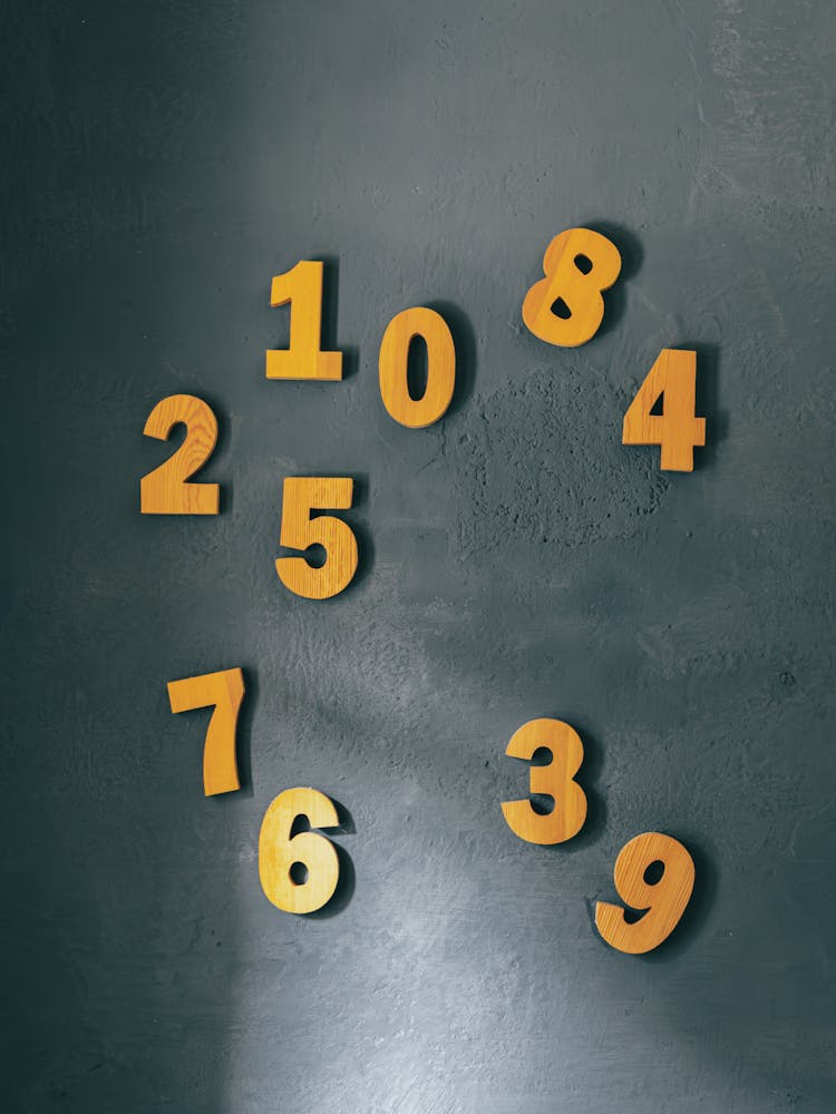 Numbers On A Wall