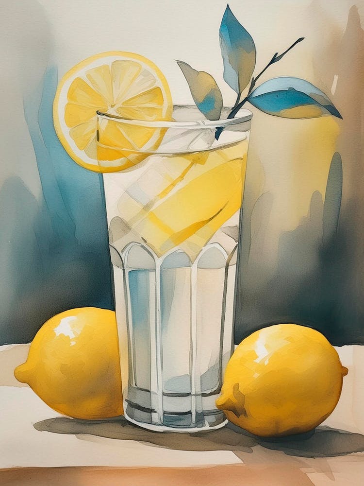 Délicieux Cocktail à Base de Jus de Citron et de Vodka