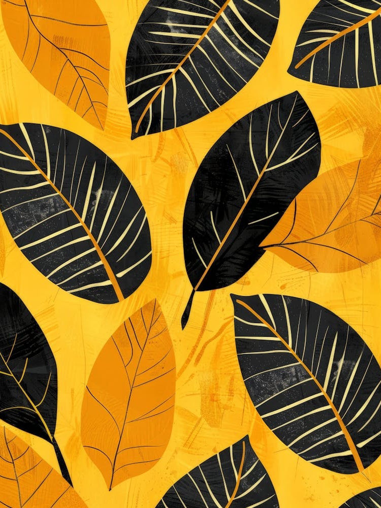 Abstract Leaves Pattern 1