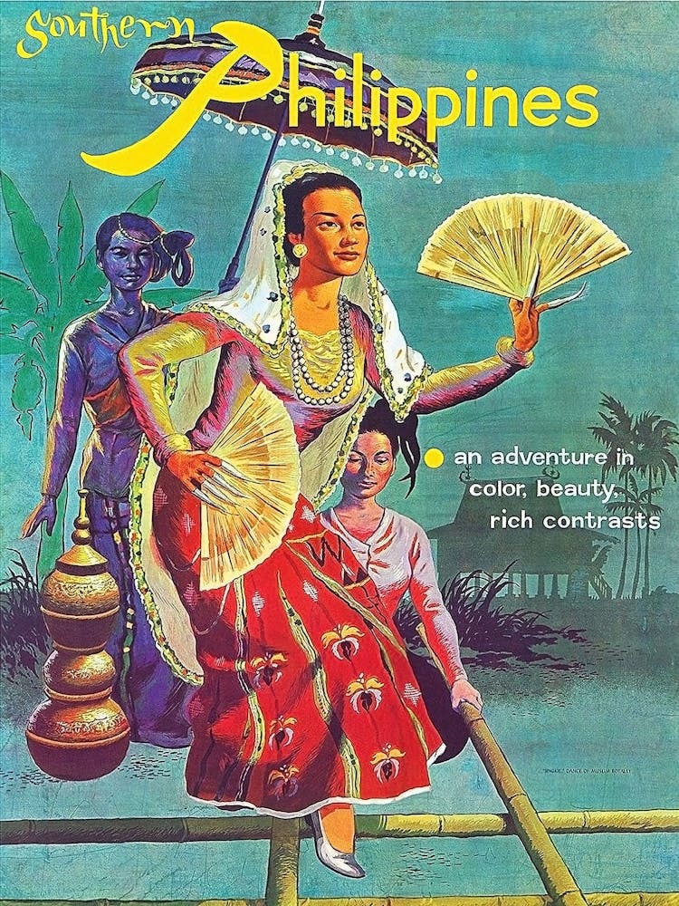 Philippines, Woman With Fans