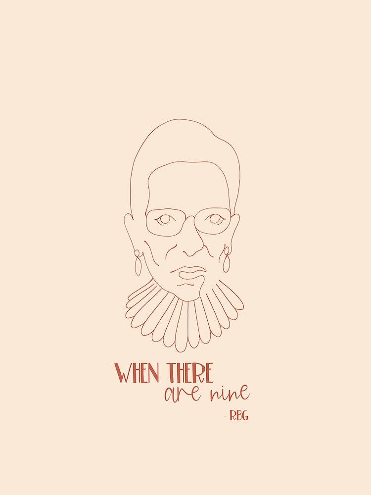 Rbg When There Are Nine