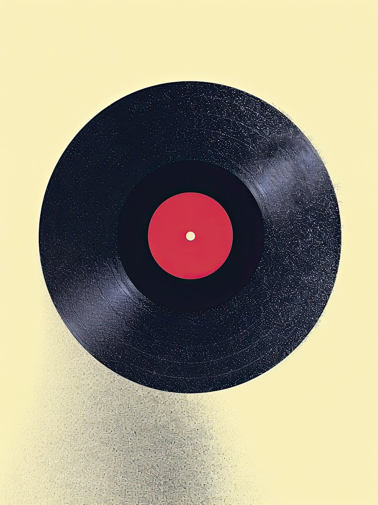 The Record Spin Vinyl Poster