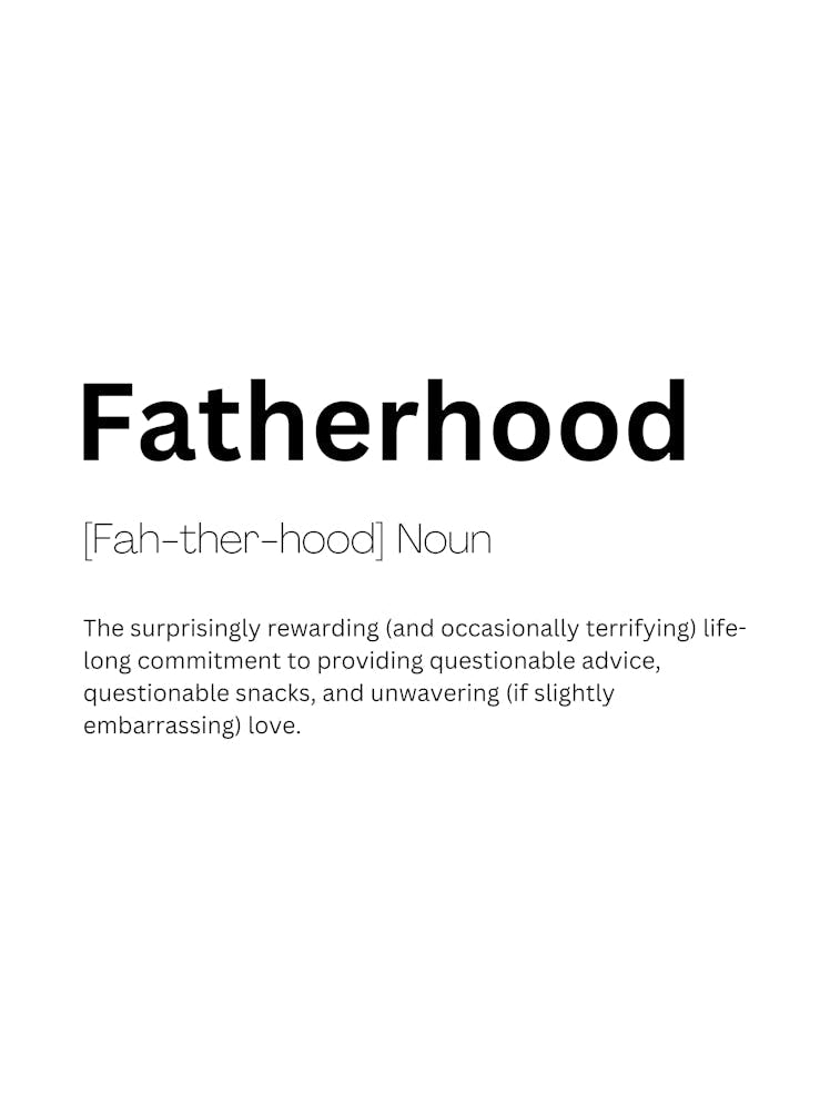 Fatherhood Definition Meaning