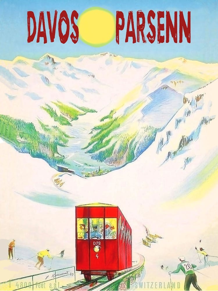 Davos Parsen Bahn, Switzerland