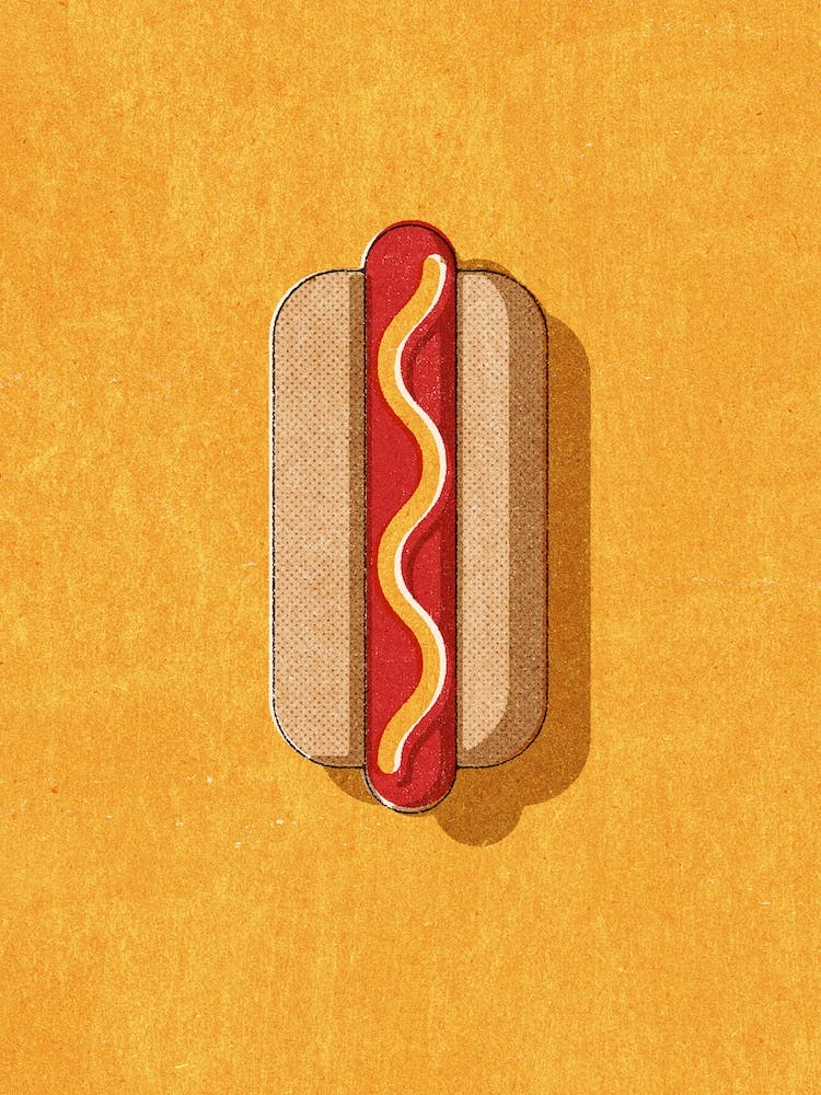 Fast Food Hot Dog