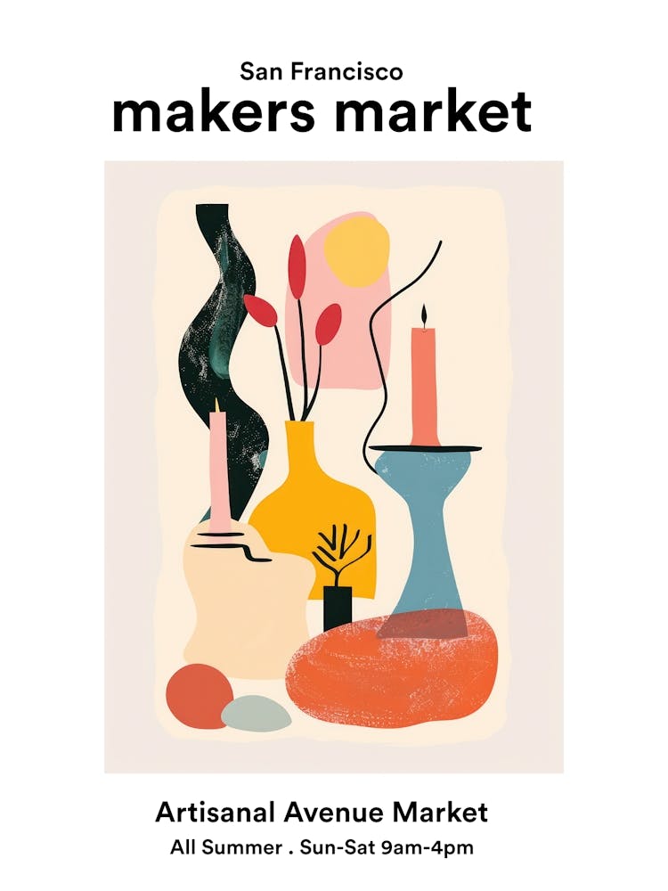 San Francisco Artisanal Avenue Market 3