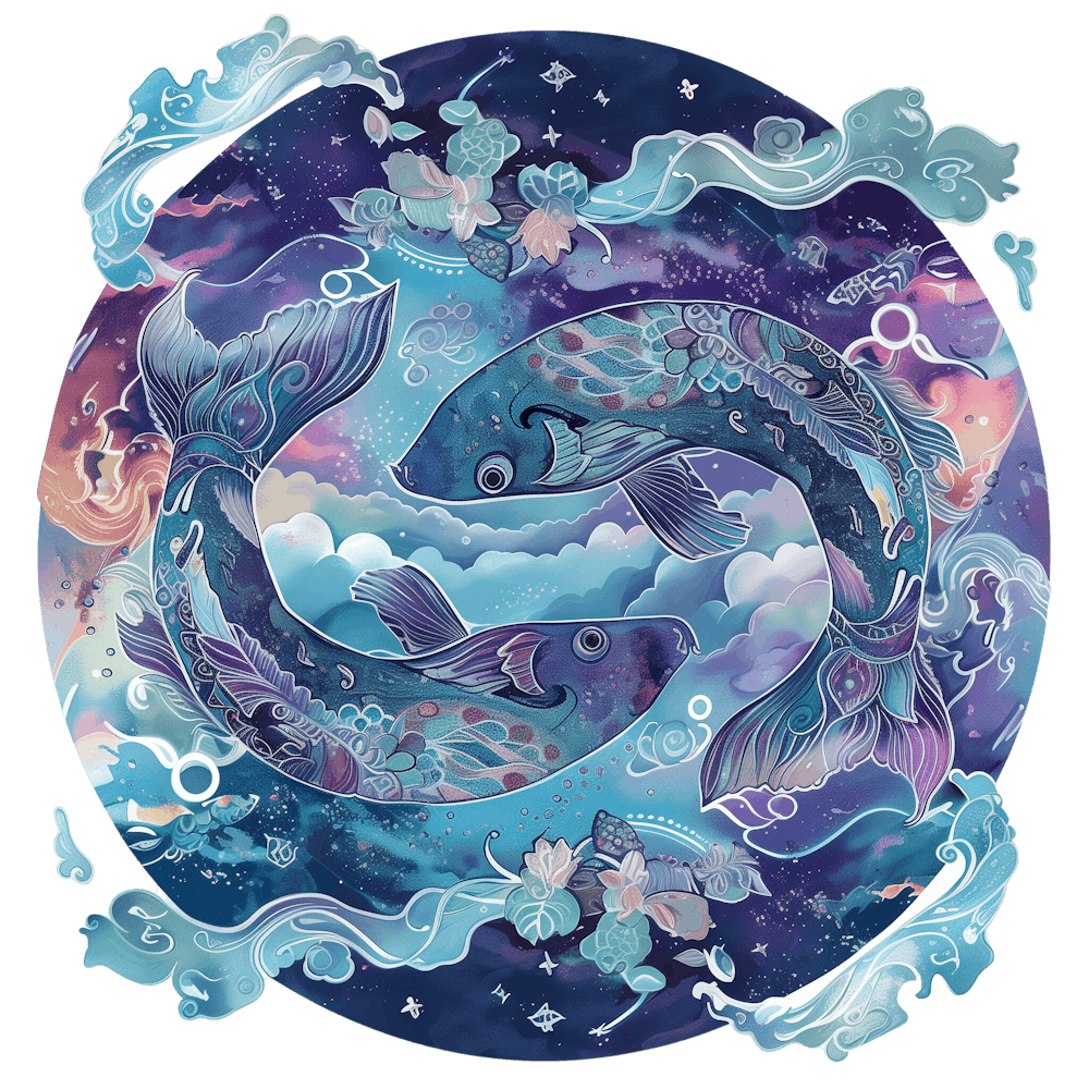 Pisces zodiac sign png