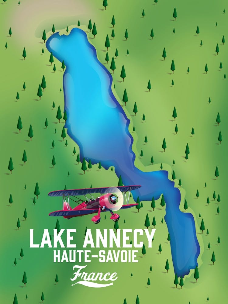 Lake Annecy Haute Savoie France