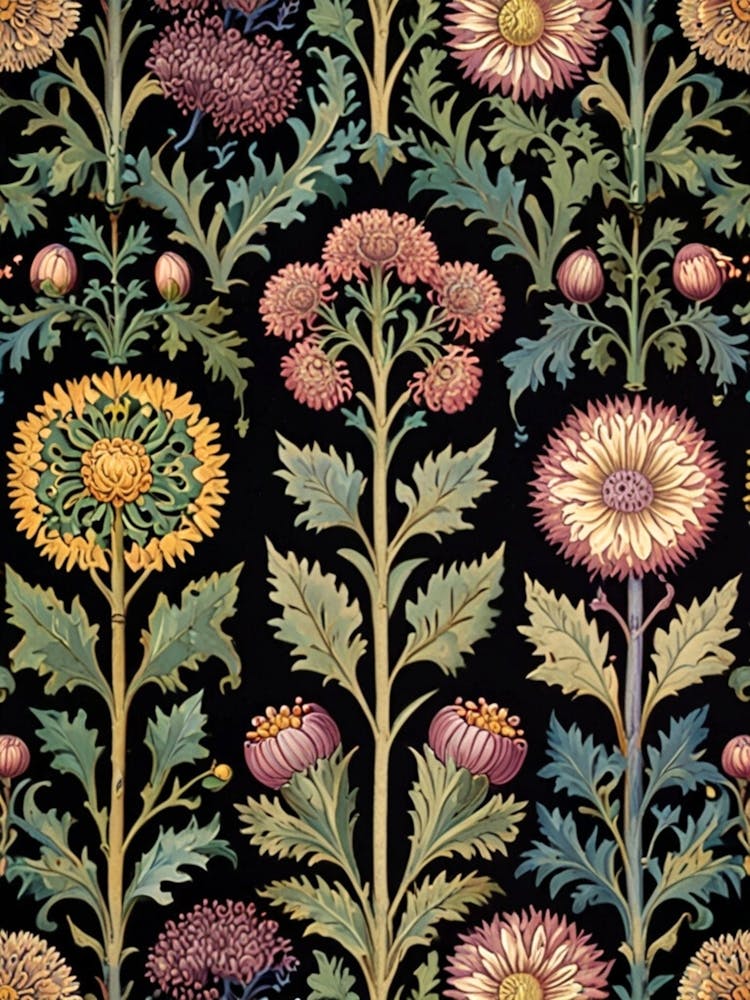 William Morris Floral Wallpaper 3