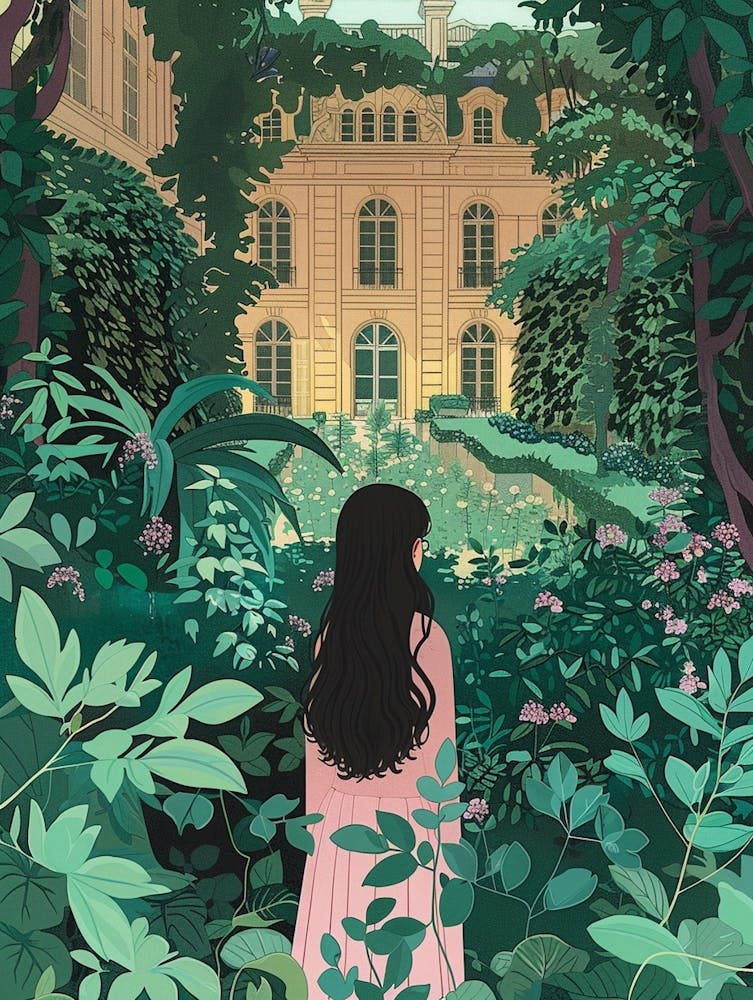 In The Garden Park Of The Palace Of Versailles France 3