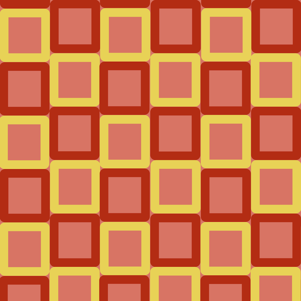 Squares In Red And Yellow
