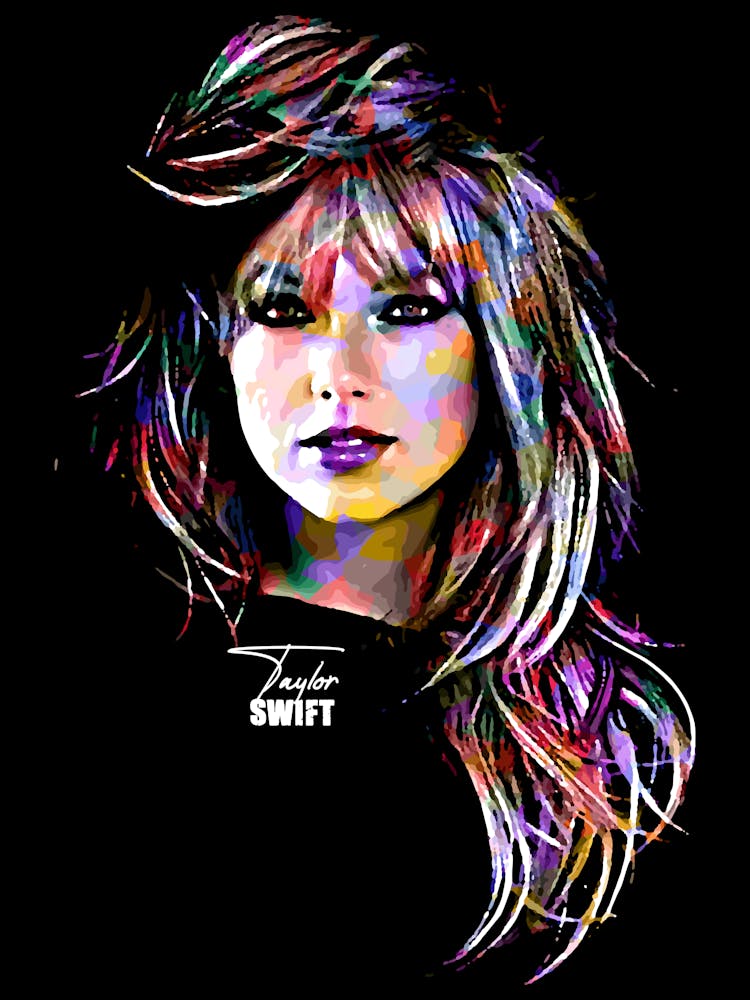 Taylor Swift Colorful 3