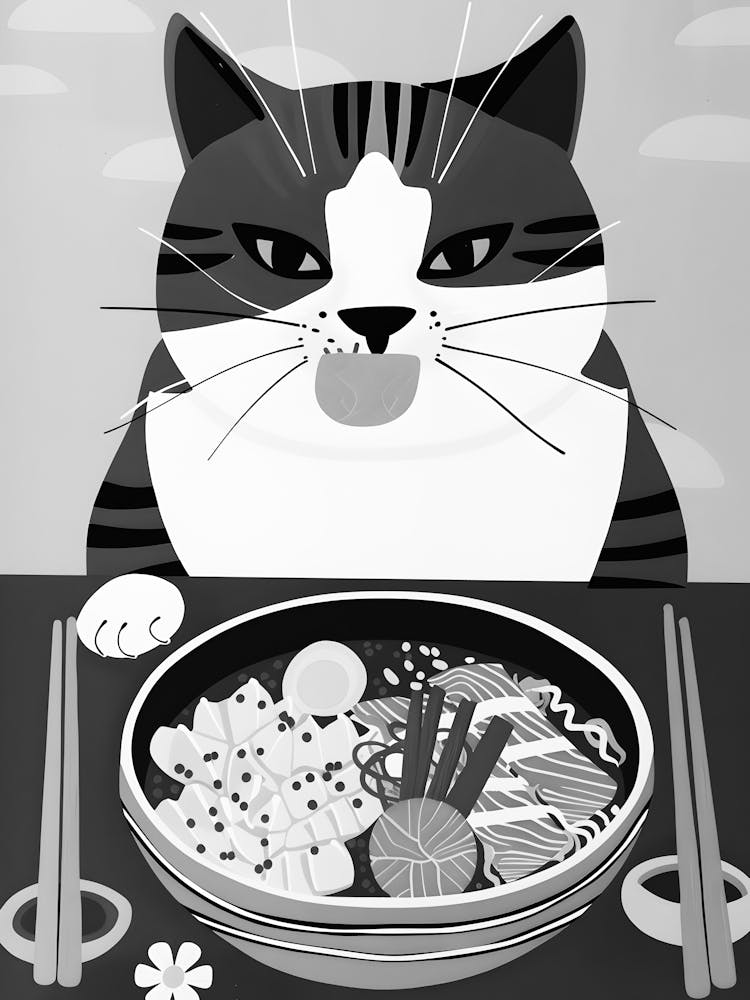 Asiatische Katze