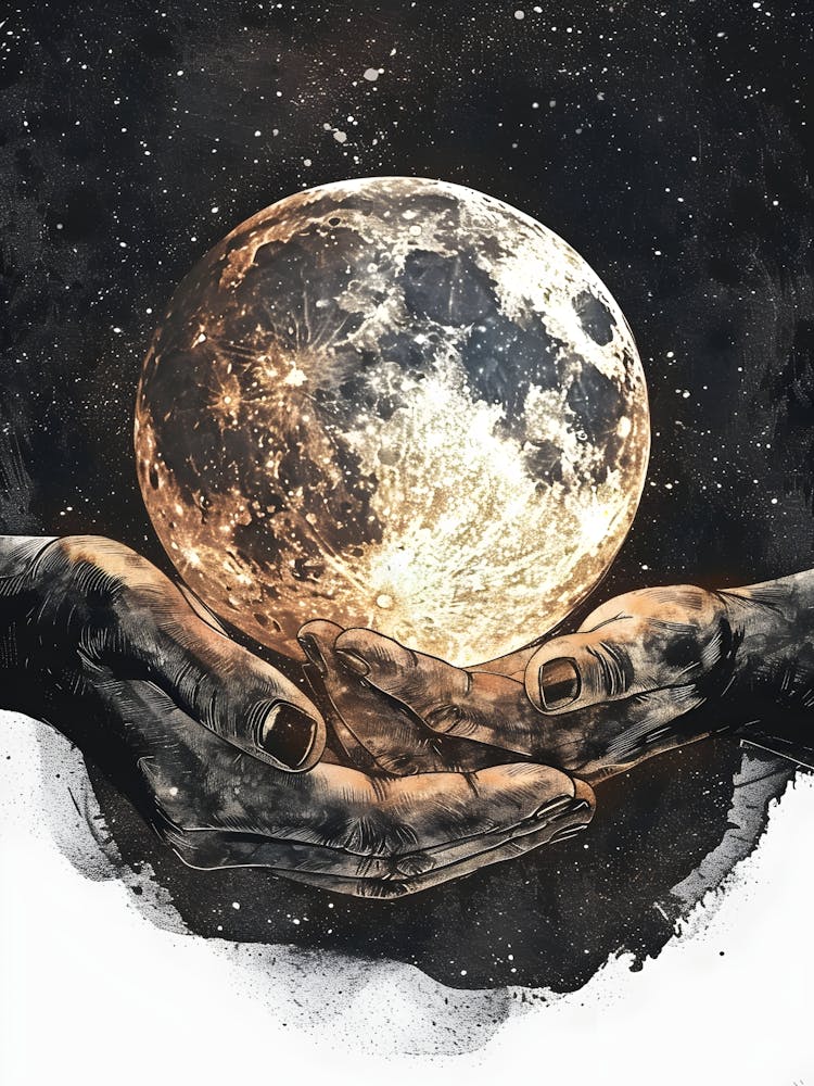 Moon Canvas Print