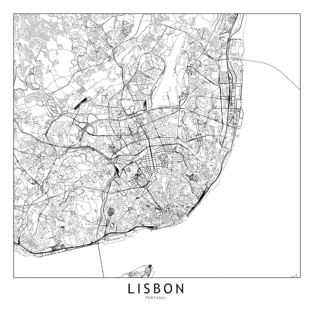 Lisbon Map