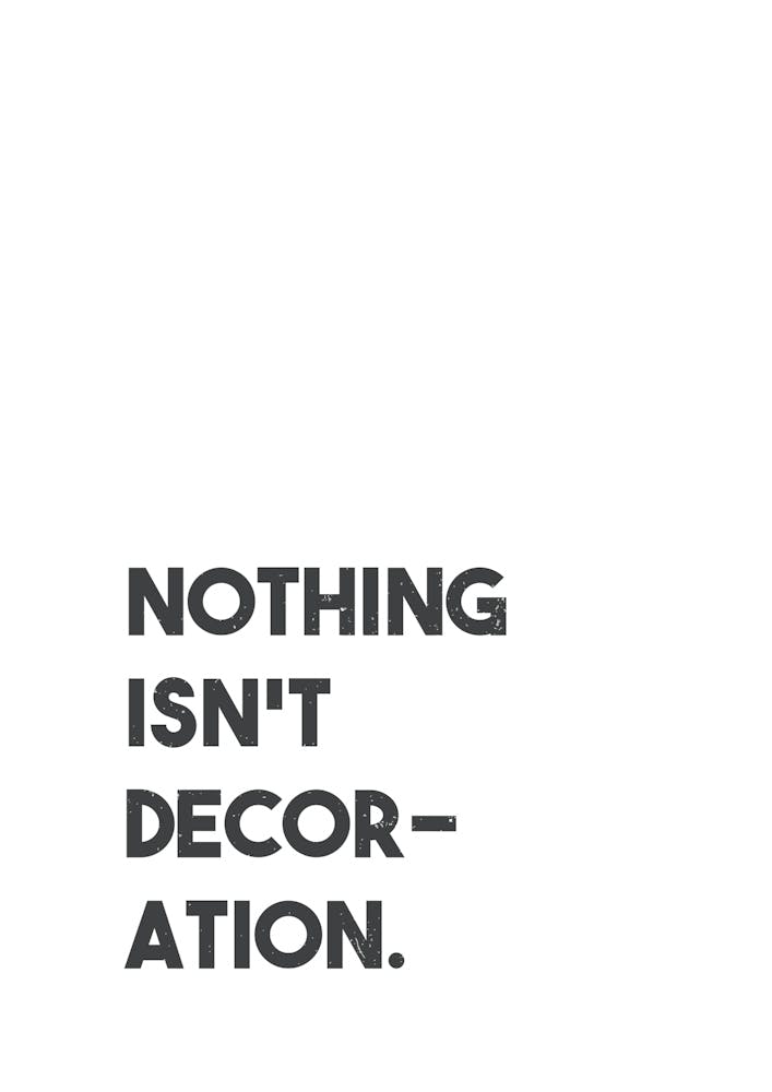 Decoration Quote