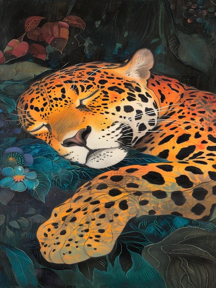 Jaguar In The Jungle