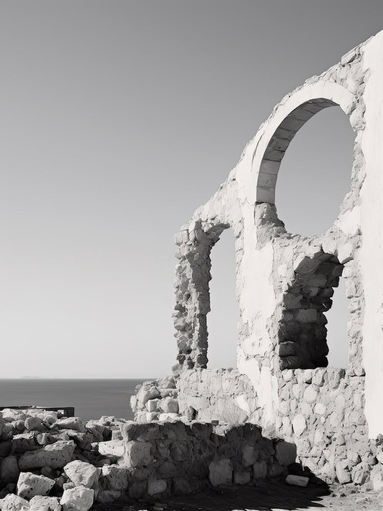 Paphos, Zypern, Schwarz-Weiß-Fotografie 4