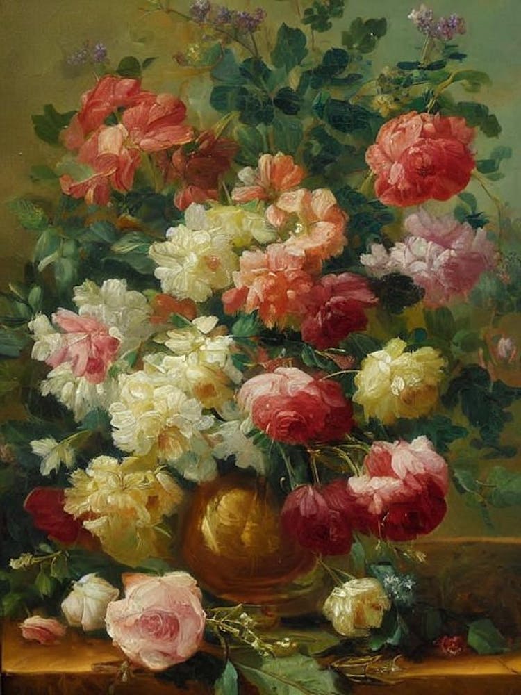 Stock Painting 2 Flower