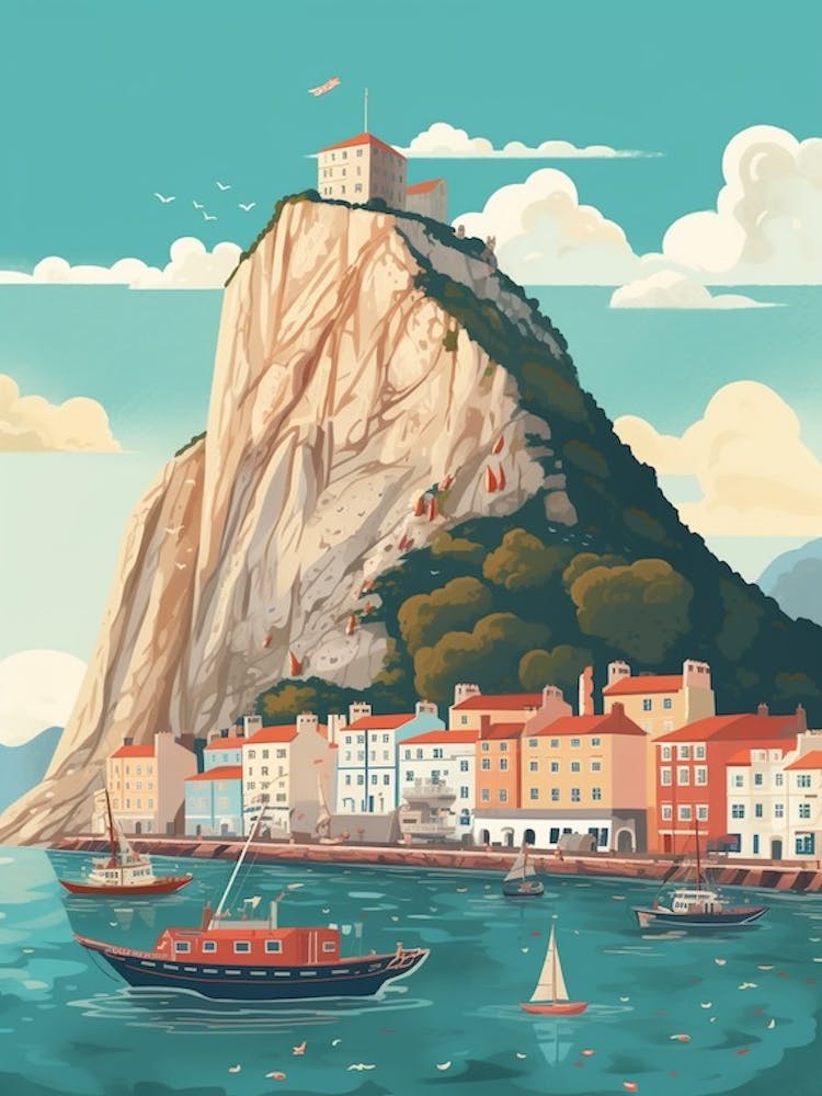 The Rock Of Gibraltar Gibraltar