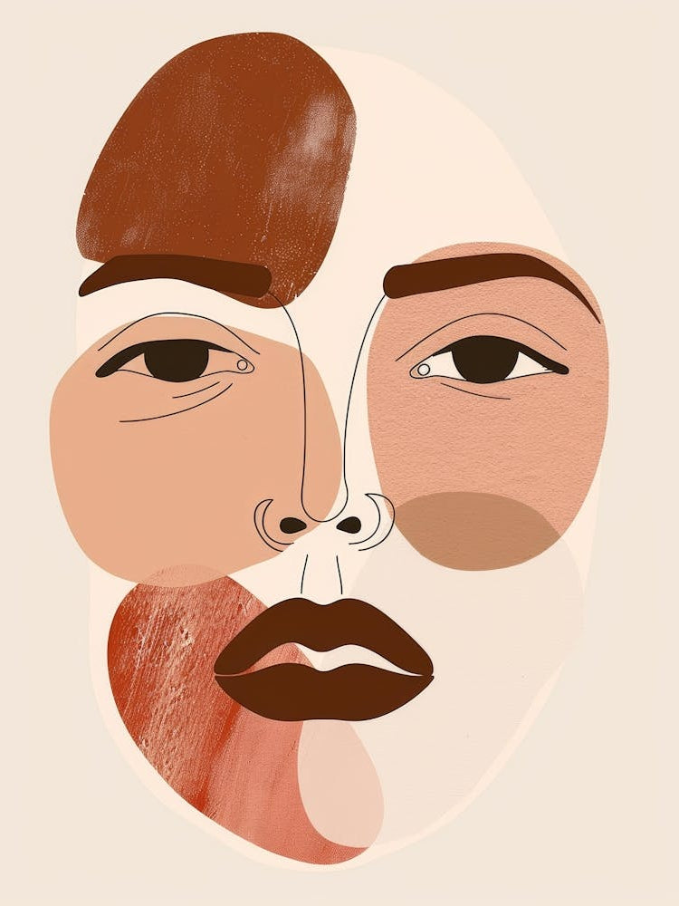 Face With Different Colors