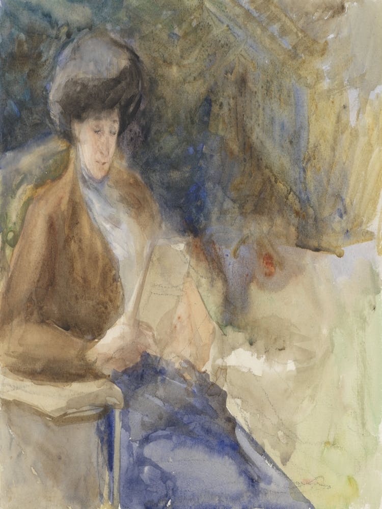 Woman Reading 1