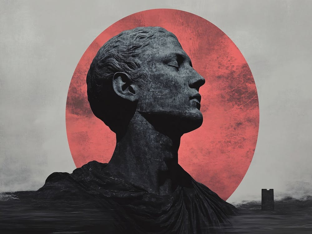 Portrait Of A Roman Emperor