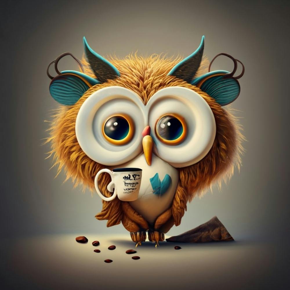 Kaffee-Eule