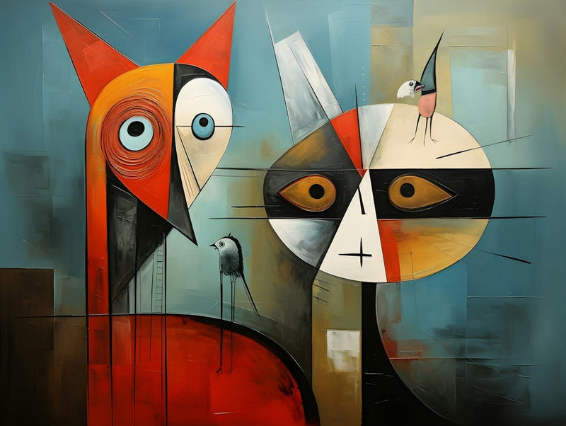 Cubism Cat 2